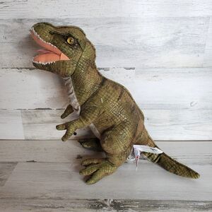 Lelly National Geographic Realistic Plush T-Rex Dinosaur 11" Stuffed Animal Toy